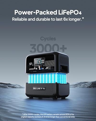 BLUETTI Portable Power Station AC70, 768Wh LiFePO4 Battery Backup w/ 2 1000W AC Outlets (Power Lifting 2000W), 100W Type-C, Solar Generator for Road Trip, Off-grid, Power Outage (Solar Panel Optional)