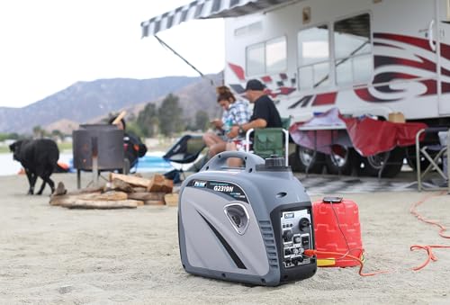 Pulsar 2,300W Portable Gas-Powered Quiet Inverter Generator With USB Outlet & Parallel Capability, Carb Compliant, G2319N