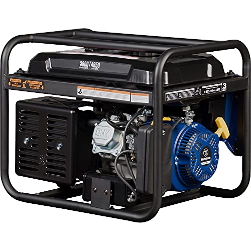 Westinghouse Outdoor Power Equipment 4650 Peak Watt Portable Generator, RV Ready 30A Outlet, Gas Powered, CO Sensor